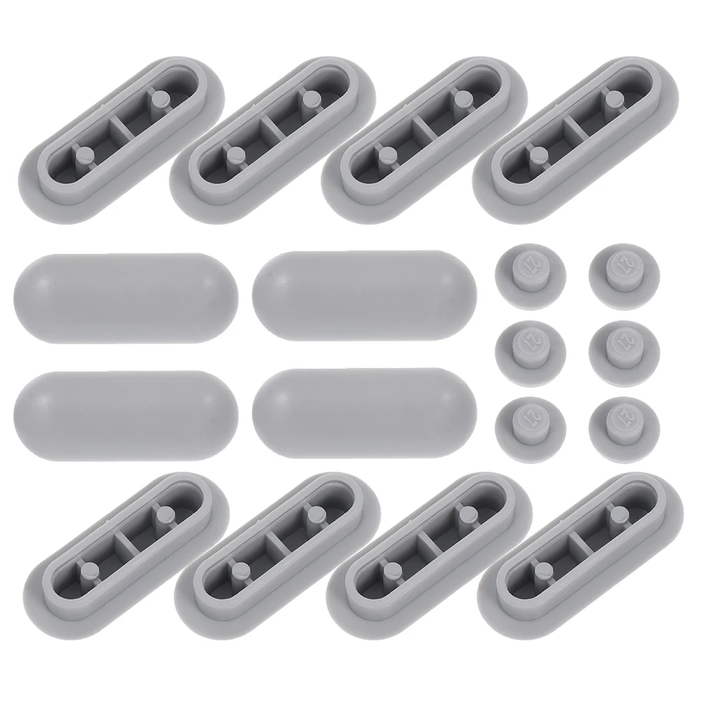 

18 Pcs Toilet Seat Bumpers Universal Pad Accessories Replacement Antislip Design Easy Cleaning Waterproof Protection Durable