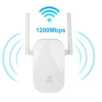 2.4G/5GWiFi Dual Band Repeater 1200Mbps Wireless Signal Range Extender Wi-Fi Amplifier Router Long Range Signal Booster For Home