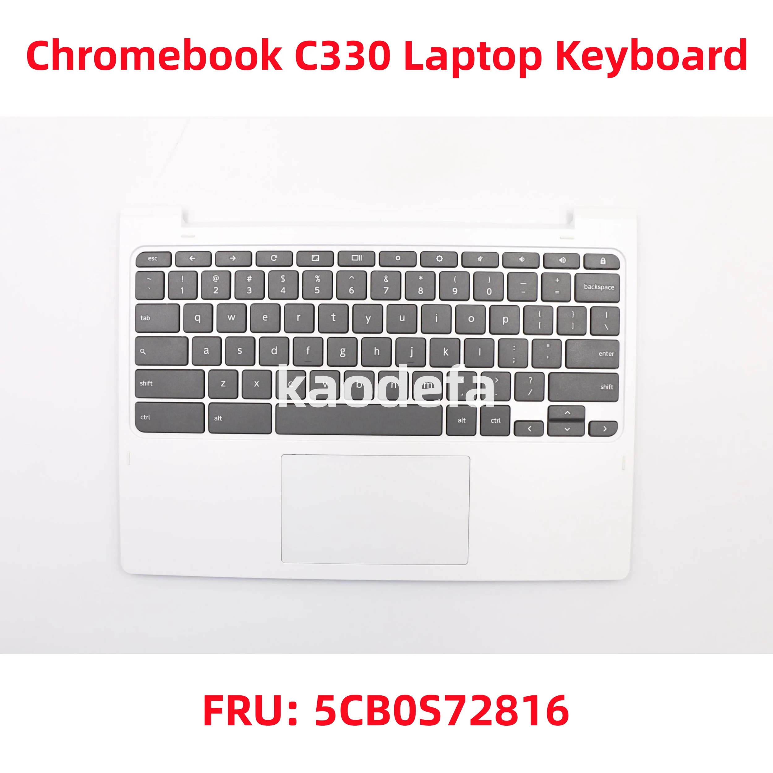 Lenovo Chromebook c330,fru用のラップトップキーボード: 5cb0s72816