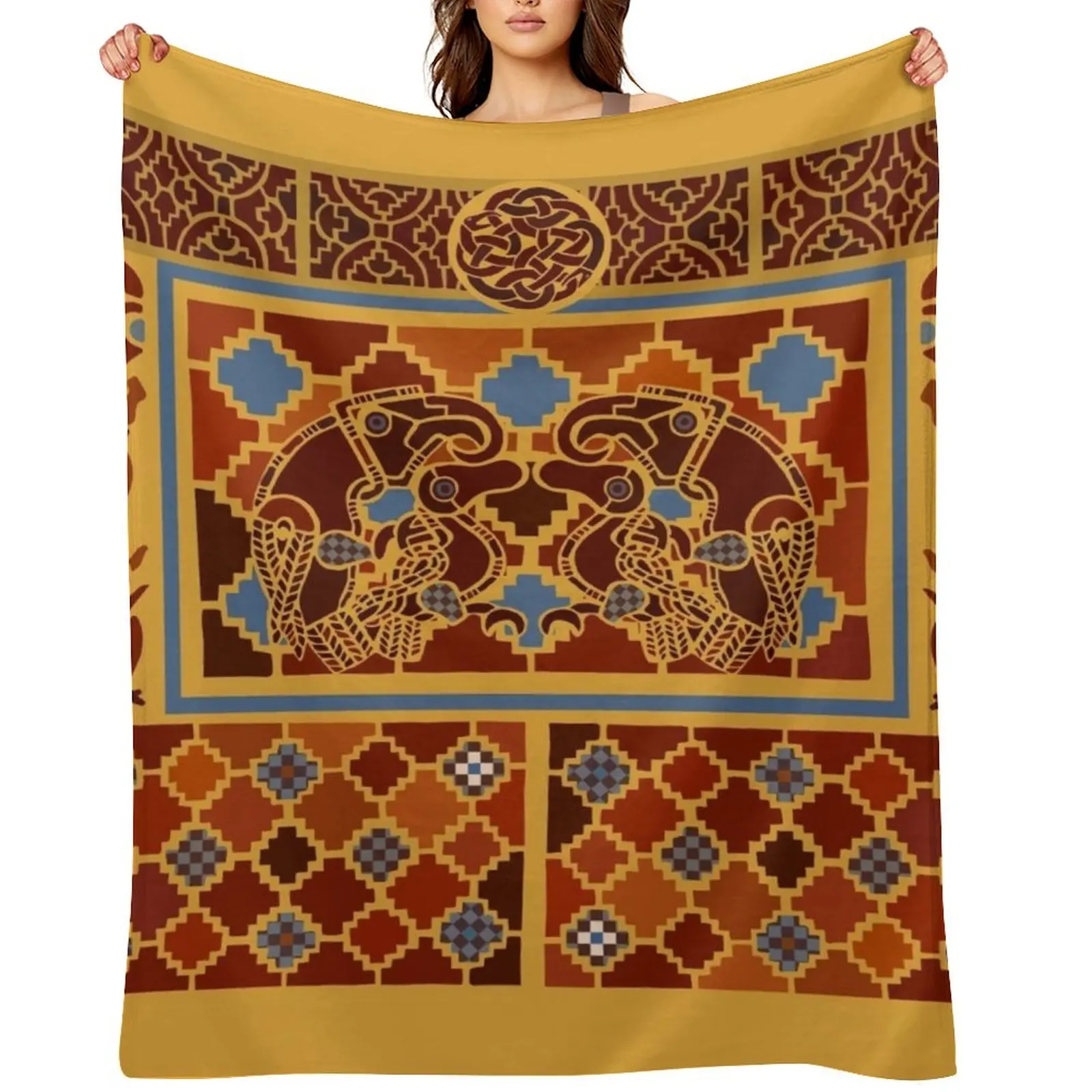 

Imagining Sutton Hoo: The Eagles Throw Blanket Soft Plush Plaid Decorative Throw Soft Plaid Soft Big Blankets