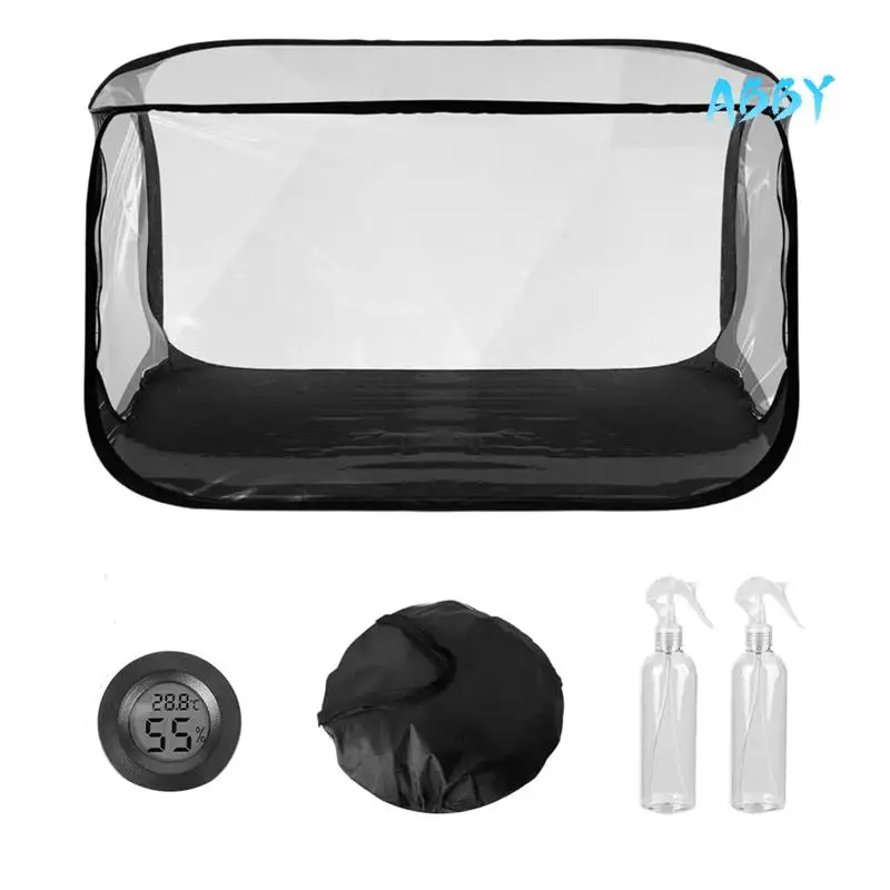 

ABBY-Large Still Air Box Mushroom Grow Tent - 38X20x25 Inch Large Clean Air Workstation, Flow Hood For Mushroom Grow Bags