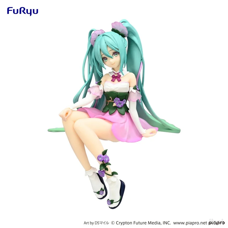 

FuRyu Original 14Cm Flower Fairy Hatsune Miku Action Figure Piapro Anime Figure Toys For Kids Gift Collectible Model Ornaments