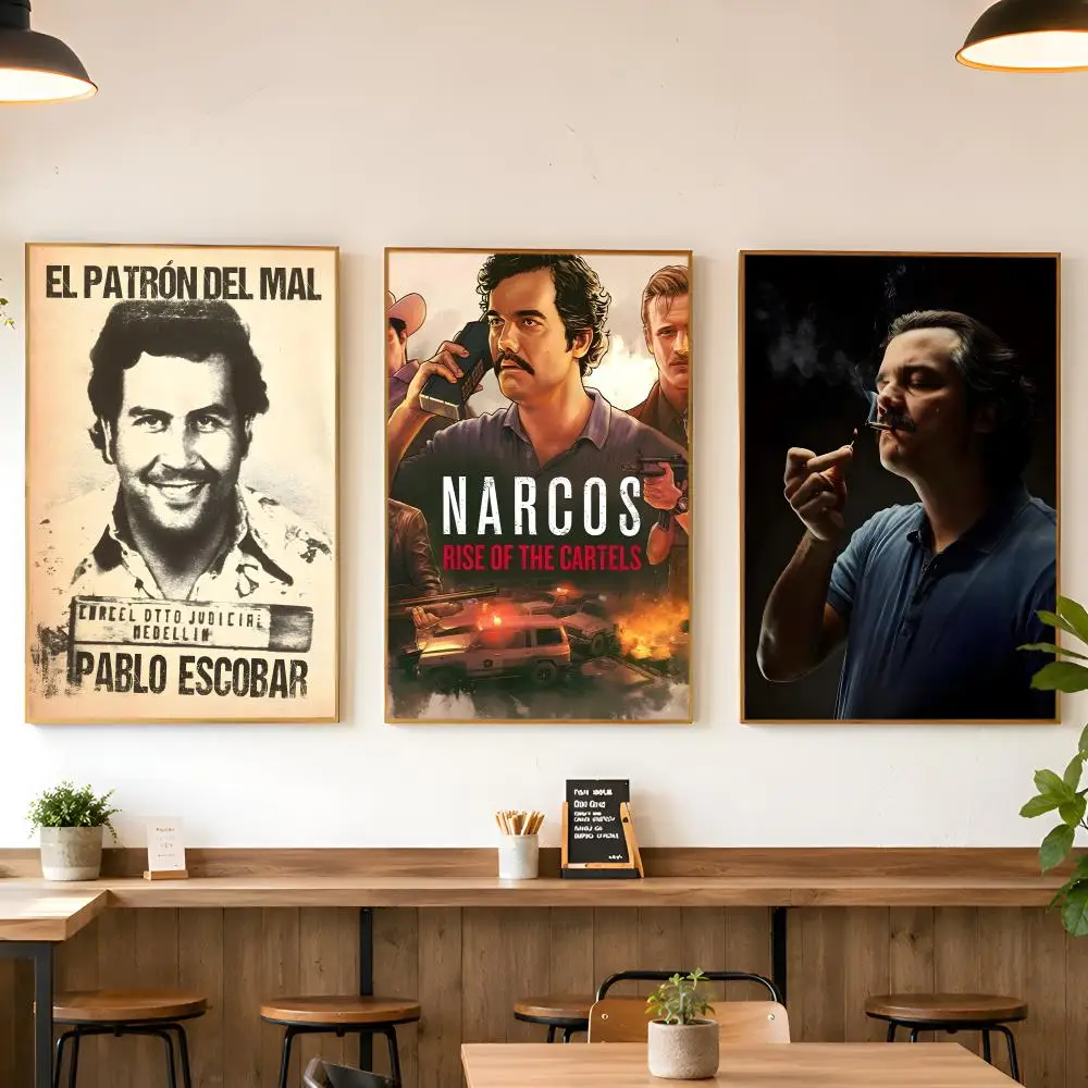 Steve Murphy Crime Season N-Narcos Poster Matte Wall Peel And Stick Decor Bedroom Living Room Office Dorm Home