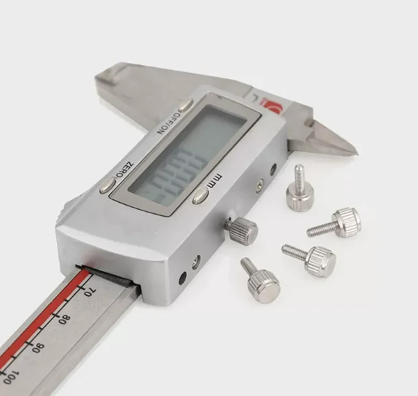 

M3 18/25/30mm M2 M2.5 Straight Grain Knurled Thumb Screws Stainless Steel Hand Grip Knob Bolts