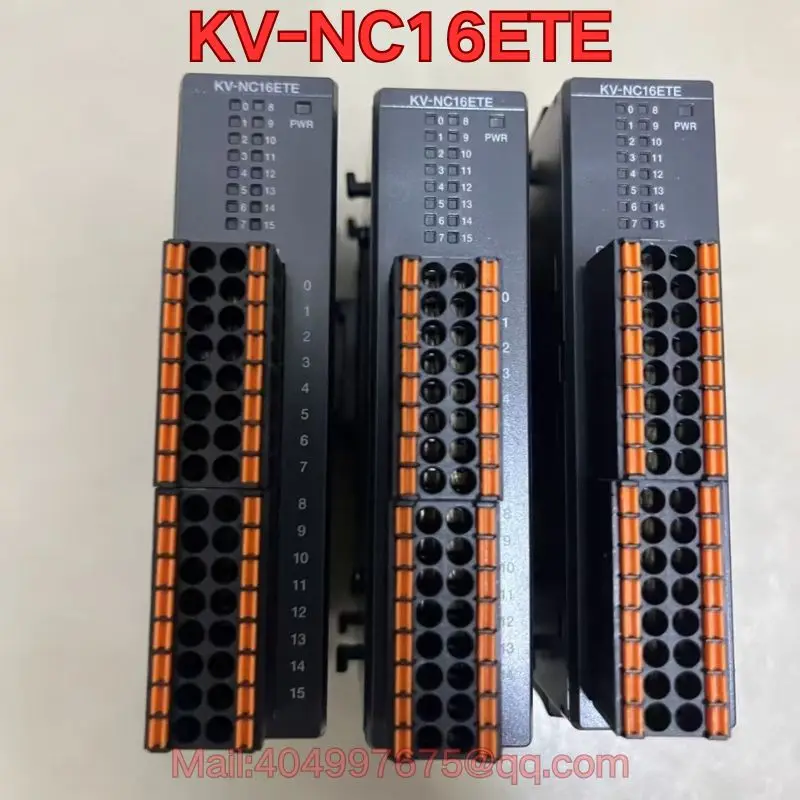 Second-hand KV-NC16ETE PLC module function test is normal Original authentic Latest Pricing for 2026