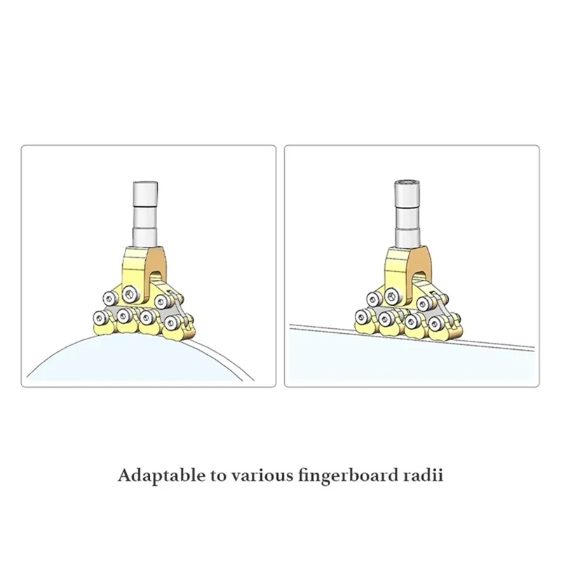 A51Q-V3 مكابس الحنق الكسورية للجيتار، مكابس الحنق الكهربائية ذات نصف قطر مختلف