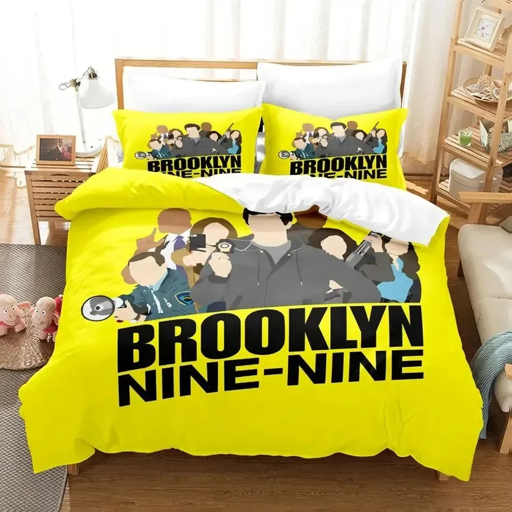 Brooklyn Nine-Nine Bedding Set Boys Girls Twin Queen Size Duvet Cover Pillowcase Bed Kids Adult 3Pcs Polyester Quilt Cover