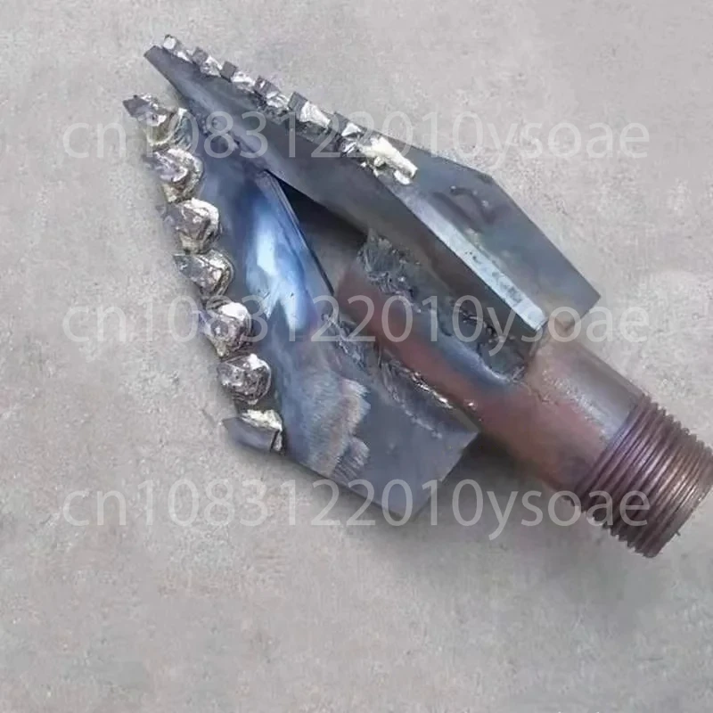 1 قطعة حفر آبار المياه سوبر سبائك الصلب مثقاب الخشب/جهاز الحفر الكهربائية/3 الجناح مثقاب الصخور ، أنبوب الحفر بوصة واحدة #1