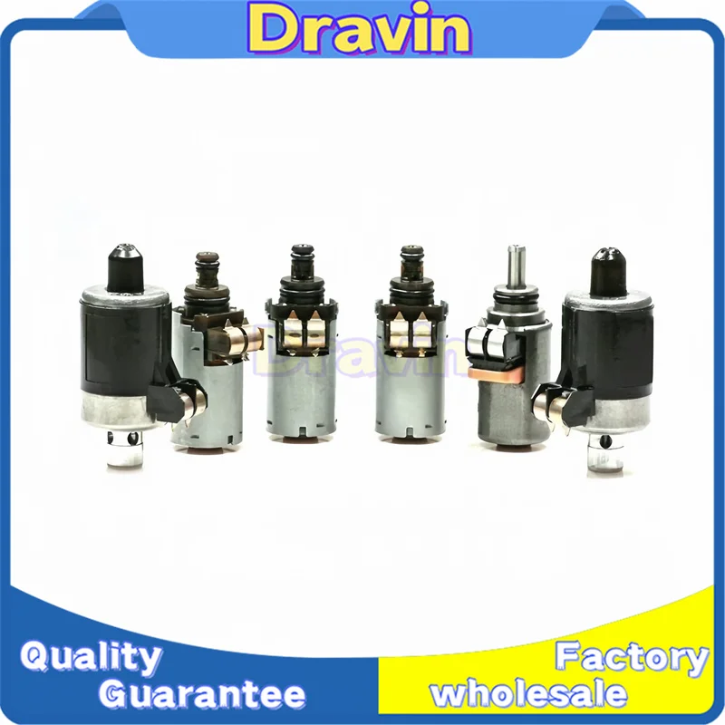 

6 шт. 722,6 соленоидов коробки передач, 5-скоростная автоматическая коробка передач 1402770035 1402770098 для Mercedes Benz протестирована