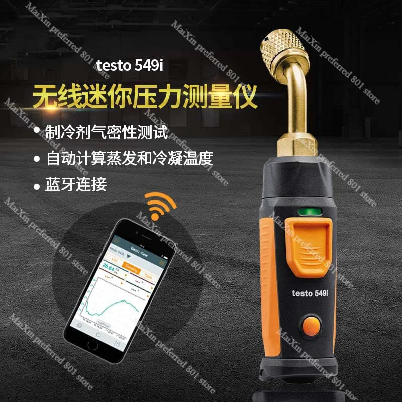 Testo549i Wireless Mini Differential Pressure Meter Duct Air Conditioning Refrigeration System Measurement Meter