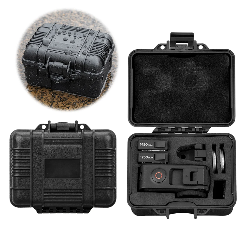 

Чехол для портативной экшн-камеры для DJI Action 3/4/5 Pro, противоударная жесткая сумка для хранения, защитный чехол для DJI Action 3/4/5 Pro