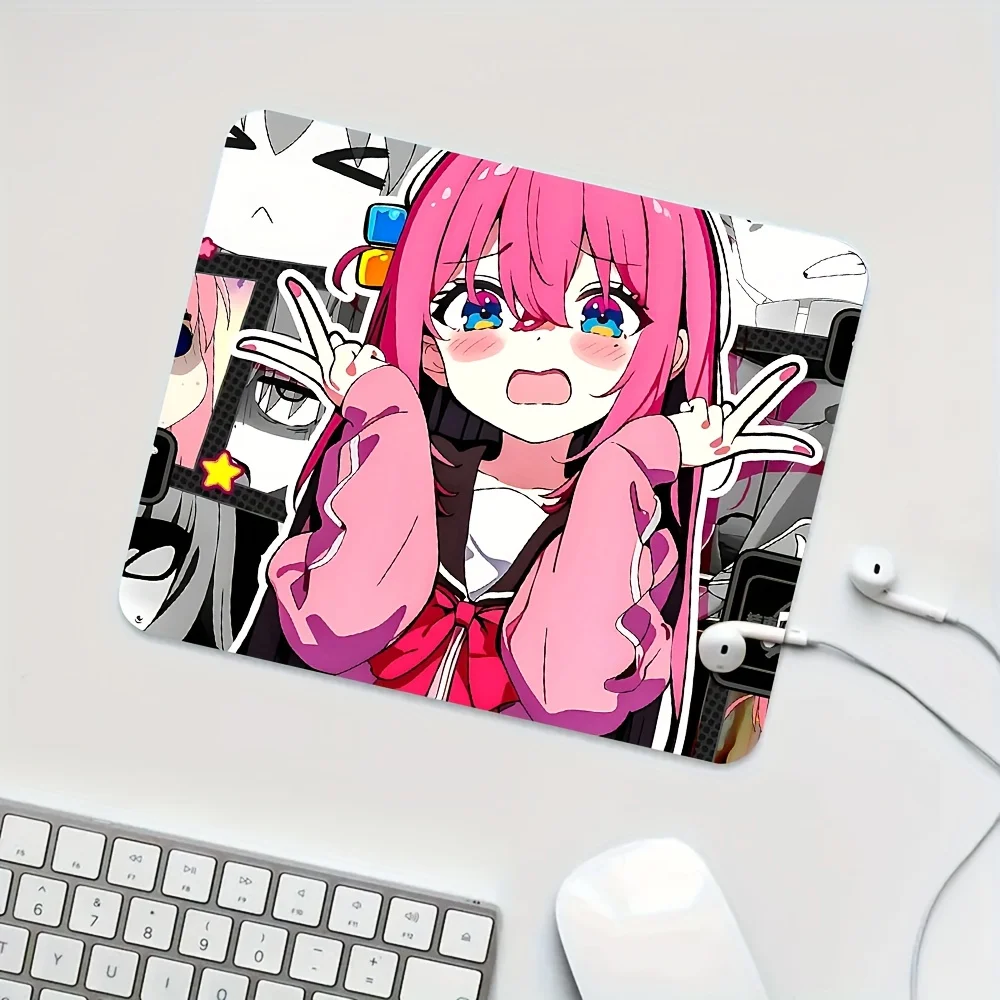 

Bocchi the Rock Bocchi-chan Gaming Mouse Pad Non-Slip Rubber Base Cute Desk Mat for PC Laptop Office Study Anime Decor