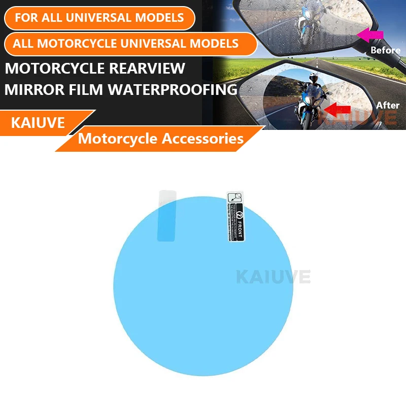 2 Pcs Motorcycle Sticker Rainproof film For Motorcycle Car Rearview Mirror Rain Film Clear Sight Motorcycle Auto Film