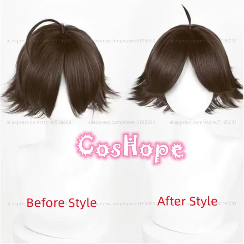 

2025 Rintaro Suna 30cm Short Brown Wig Anime Cosplay Heat Resistant Synthetic Wigs