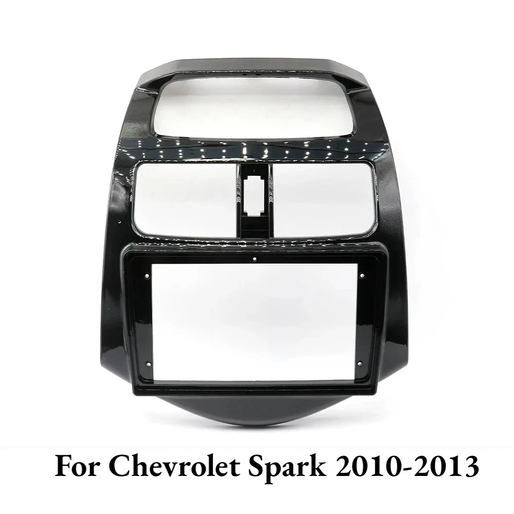

9-дюймовая рамка на приборной панели автомобильного радио для Chevrolet Spark 2010-2013, мультимедийный DVD-плеер MP5 с большим экраном