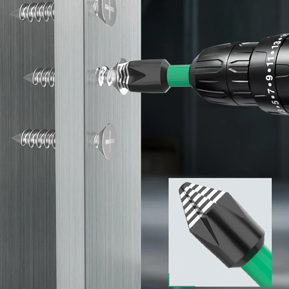 1pc 25-150mm Magnetic Driver Bits Screwdriver Bit  6.35mm Hex Shank Screw Driver For Electric Drill Power Tools