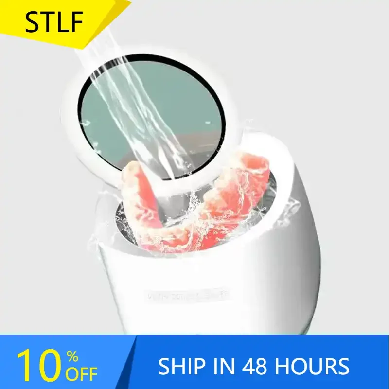 

STLF 25W Low Noise Jewelry Ultrasonic Washing Machine Portable Ultrasonic Cleaner for Dentures