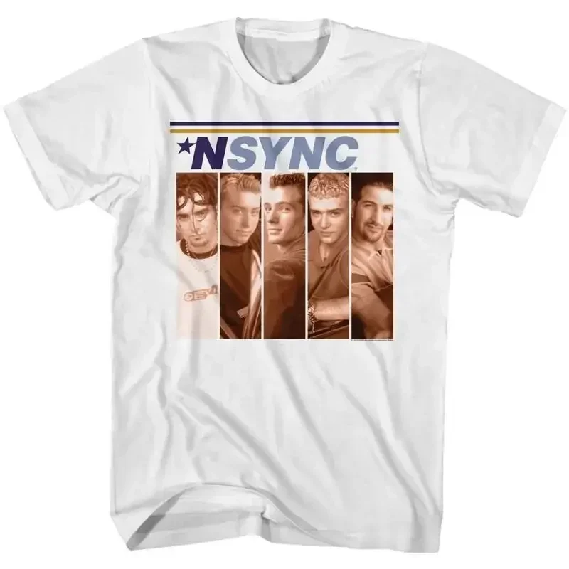 Nsync Tall T Shirt Debut Album Cover White