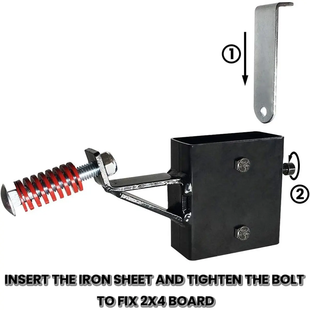 【AT48】 NEW Target Hanger Target Stand Base Adjustable Height Steel Post AR500 Steel Gong Targets Conversion Adapter