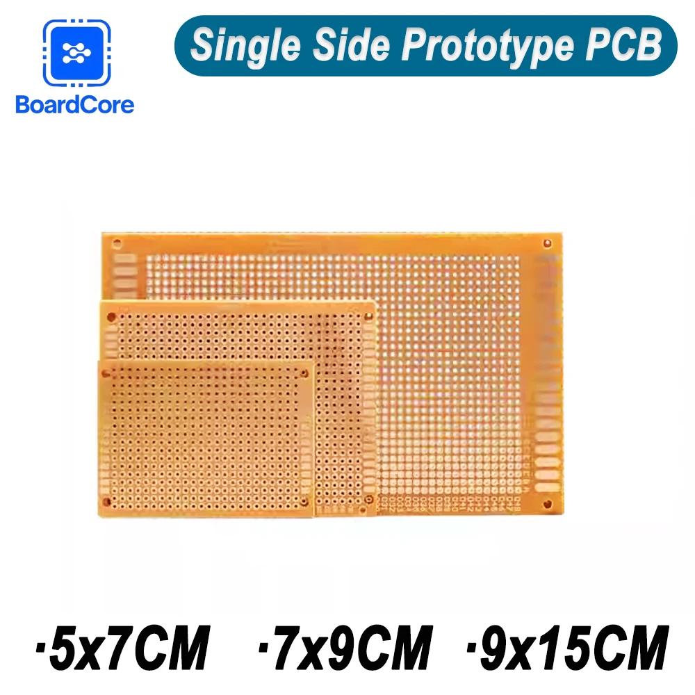 10/20pcs 5x7 7x9 9x15cm Single Side Prototype PCB Universal 