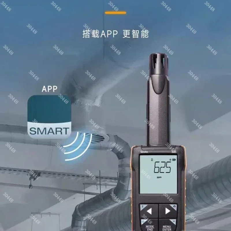 535 CO2 Meter for Poultry and Mushroom Farms, Alternative Airflow Measurement Device