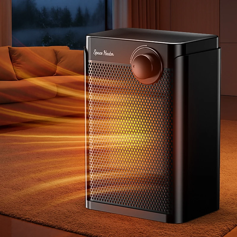 

Simple office desktop 1200W warm air blower and a small household heater