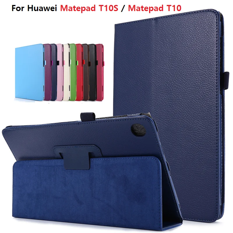 For Huawei Matepad T10 Case 9.7 inch Cover Folding Stand Funda Case for Tablet Huawei Matepad T10s T 10s Case 10.1 AGS3-L09/W09