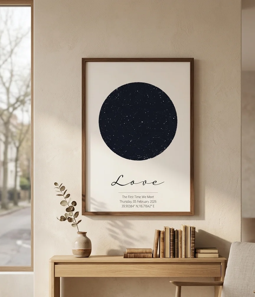 Impression personnalisée de ca - Custom Star Map avis et prix