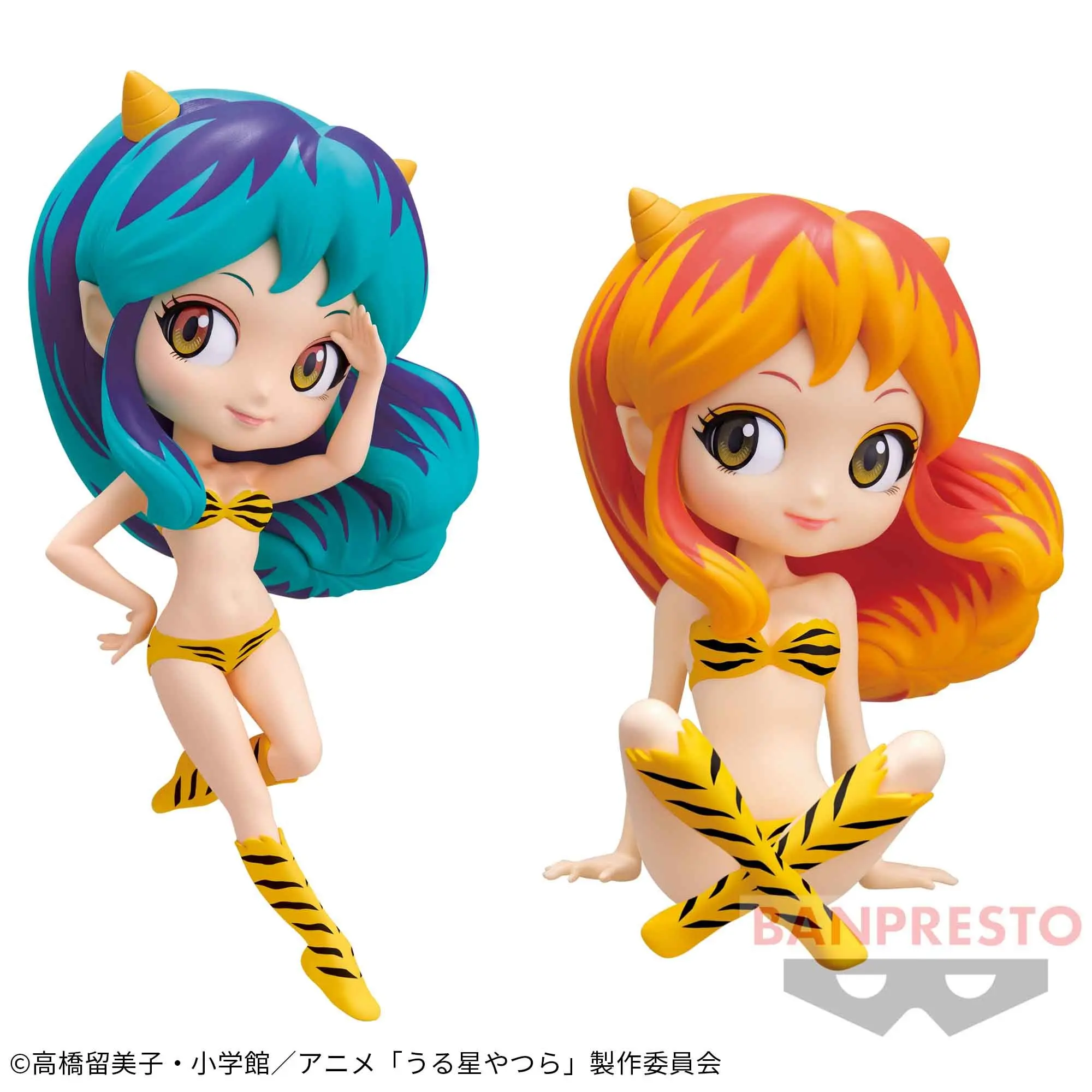 Na stanie Bandai Original Q posket-LUM Wersja animowana (ver.A-B) Figurki anime Model około 14 cm Kolekcje Modelki zabawki Prezent