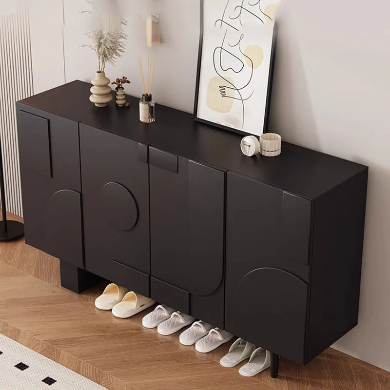 Wooden Vertical Shoe Cabinet Entrance Hall Organizer Storage Nordic Shoe Shelf Luxury Designer Bedroom Zapatero Salon Furniture