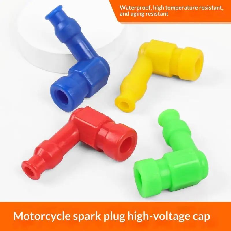 Universal Silicone Spark Plug Cover Suitable For Automotive And Motorcycle Engine Waterproof Ignition Caps Rubber Gasket
