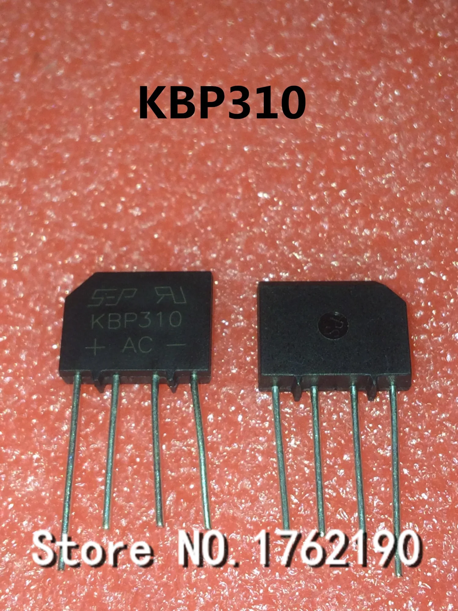 200PCS/LOT 3A1000V KBP310 DIP-4 flat bridge can replace RS310 brand new original