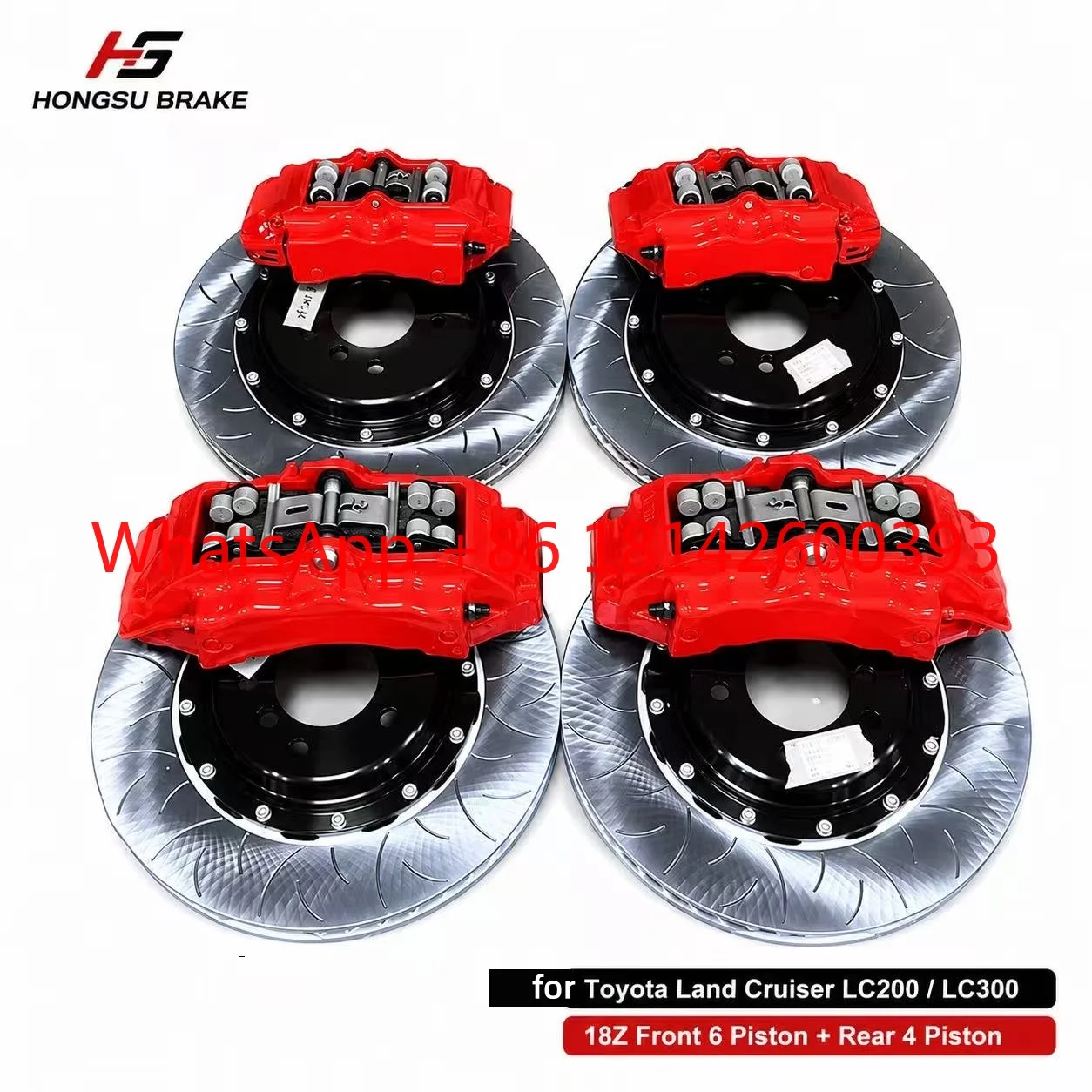 10N 10 Pot Red Big Brake Caliper Kit 420mm Disc Rotor High Performance Racing Brake System for Luxury Sports Cars