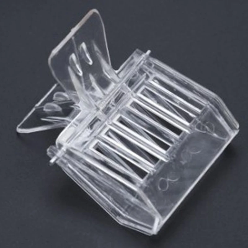 Bee Queen Catcher Colorless Clear Plastic Clip Cage Beekeeping Equipment Tool