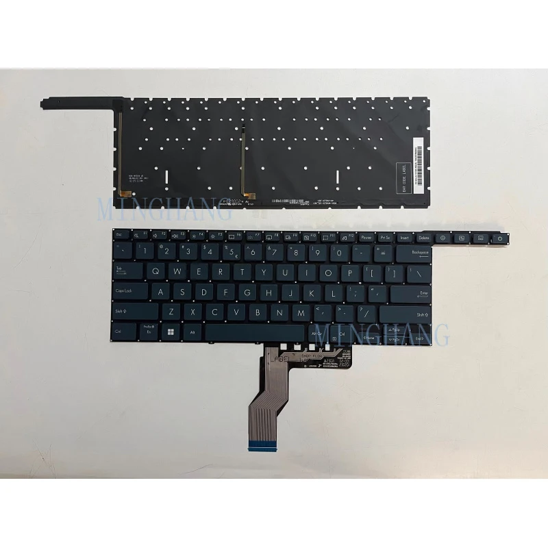 

M for ASUS ZenBook Pro Duo 15 OLED UX582L UX582LR UX582ZW UX582Z US Keyboard Backlit