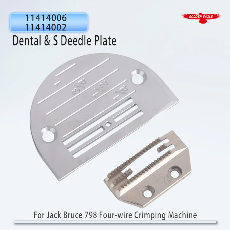 Jack Bruce RA3 A4 computer flat car original S needle plate 11414002 dental industrial sewing machine spare parts
