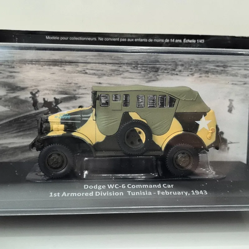 Diecast IXO 1:43 Scale WC-6 COMMAND 1943 Alloy Car Model