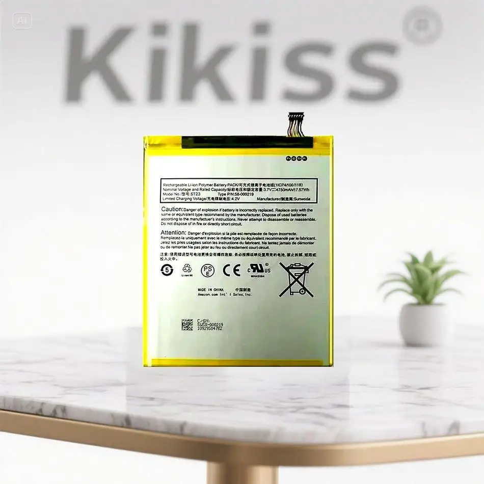 

Tablet Battery Premium Replacement ST23 For Amazon 58-00219 4750Mah
