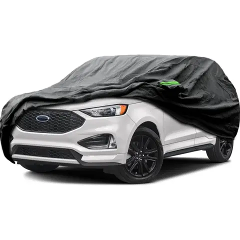 자동차 커버 Ford Edge 2009-2024 용 맞춤형 방수 자동차 용 전천후 비 눈 태양 보호기 실내 실외