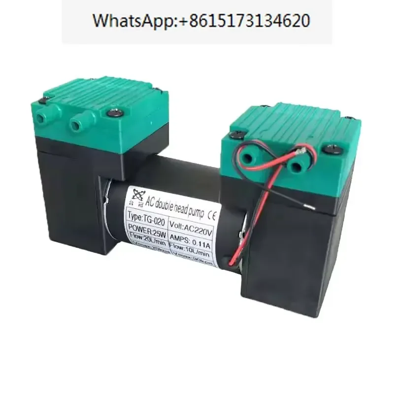 Small DC Vacuum Pump Silent 12V 24V 220V Extraction and Pumping Dual Use Micro Diaphragm Negative Pressure Air Pump