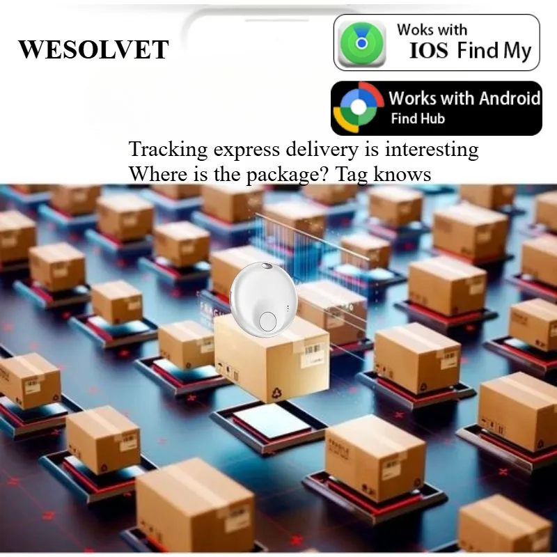 

Mini Anti-lost Tag Keychain Locator Wallet Car Smart Tags Bluetooth Tracker Kids Elderly Finder For IOS Find My For Google
