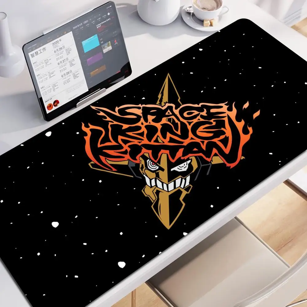 

Gurren Lagann Mouse Pad Pc Gamer Cabinet Keyboard Tengen Toppa Mat Computer Anime Deskmat Gaming Accessories Table Mousepad XXL