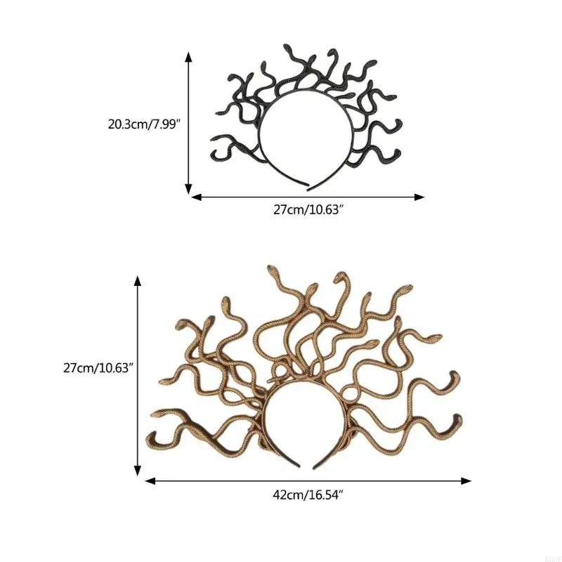 K3NF Halloween Medsa Snake Costum