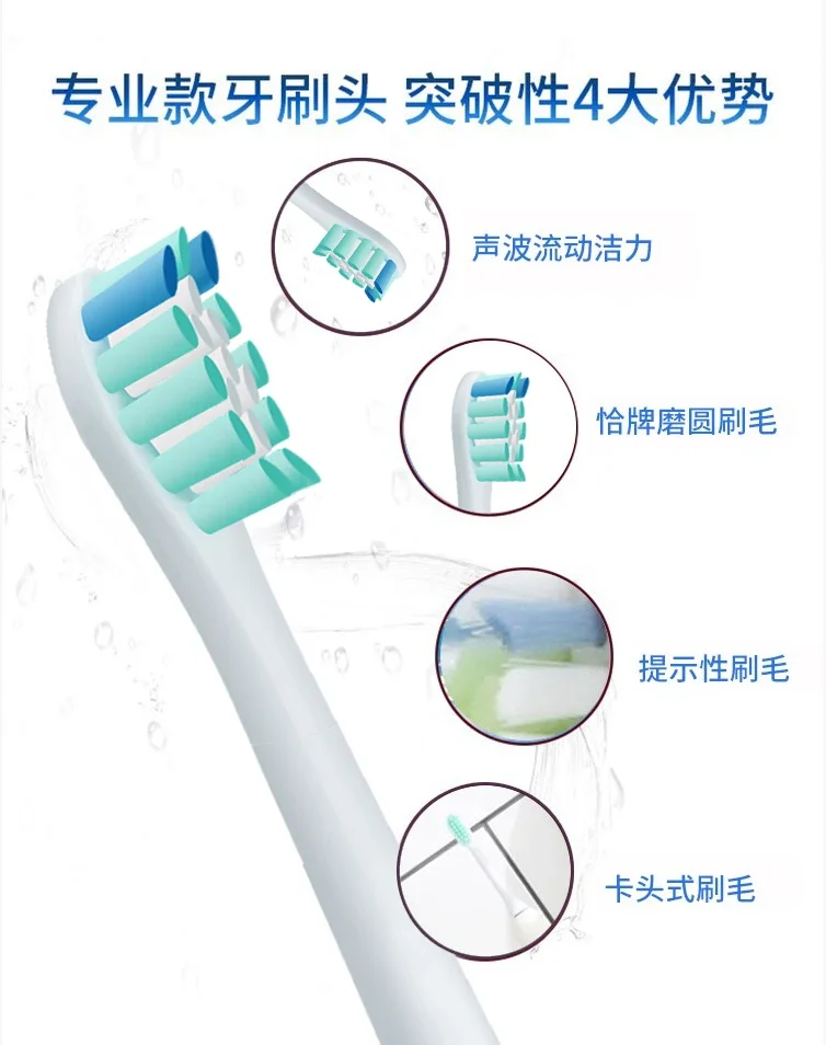 SOOCAS C1 Replacement Toothbrush heads for Xiaomi Mijia SOOCAS C1 Children Kids Electric Toothbrush head original nozzle jets