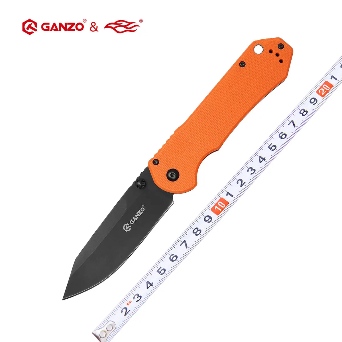 Ganzo G7453 G7453P Firebird FBKNIFE F7453 58-60HRC 440C G10 Handle Pocket Folding Knife Outdoor Camping EDC Tool - view 4