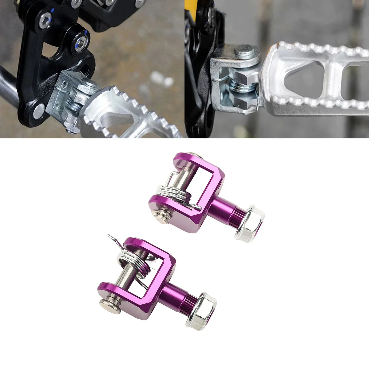 Motocross Teile Motorrad CNC Fußrasten Fußrasten Verbindung Halterung Für Segway X160 X260 Elektrische Für Surron Light Bee X & S