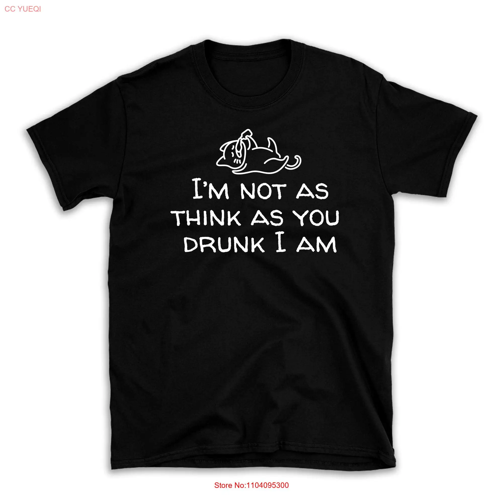 Funny Friends Night Out T Shirt 21st Birthday Humorous I m Not Drunk long or short sleeves