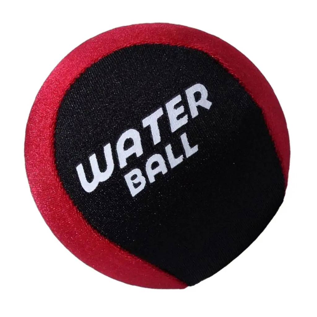 2xWater Bouncing Ball Skimmer for Beach Sport Swimming Pool Game Red Black