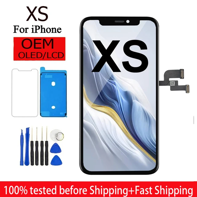 A2097 A1920 A2100 A2098 OLED Pantalla dla IPhone XS Wyświetlacz LCD dotykowy z ekranem dotykowym 3D Wymiana wyświetlacza XS