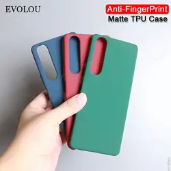 Ultra Thin Sandstone Matte Soft Case for Sony Xperia 5 1 10 IV 1 5 10 III II 10 8 L4 L3 XZ4 XZ3 XZ1 Campact XA3 Silicone Cover